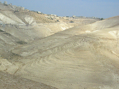 Entre Jerusalem et jericho, Palestine