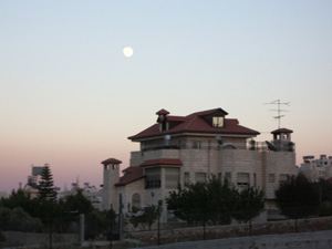 Soir � Bethlehem, Palestine