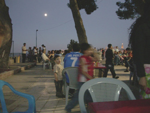 Soir � Bethlehem, Palestine